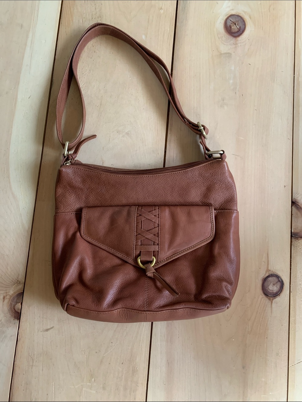 Women’s Brown Leather Bag-Great American Leatherworks
